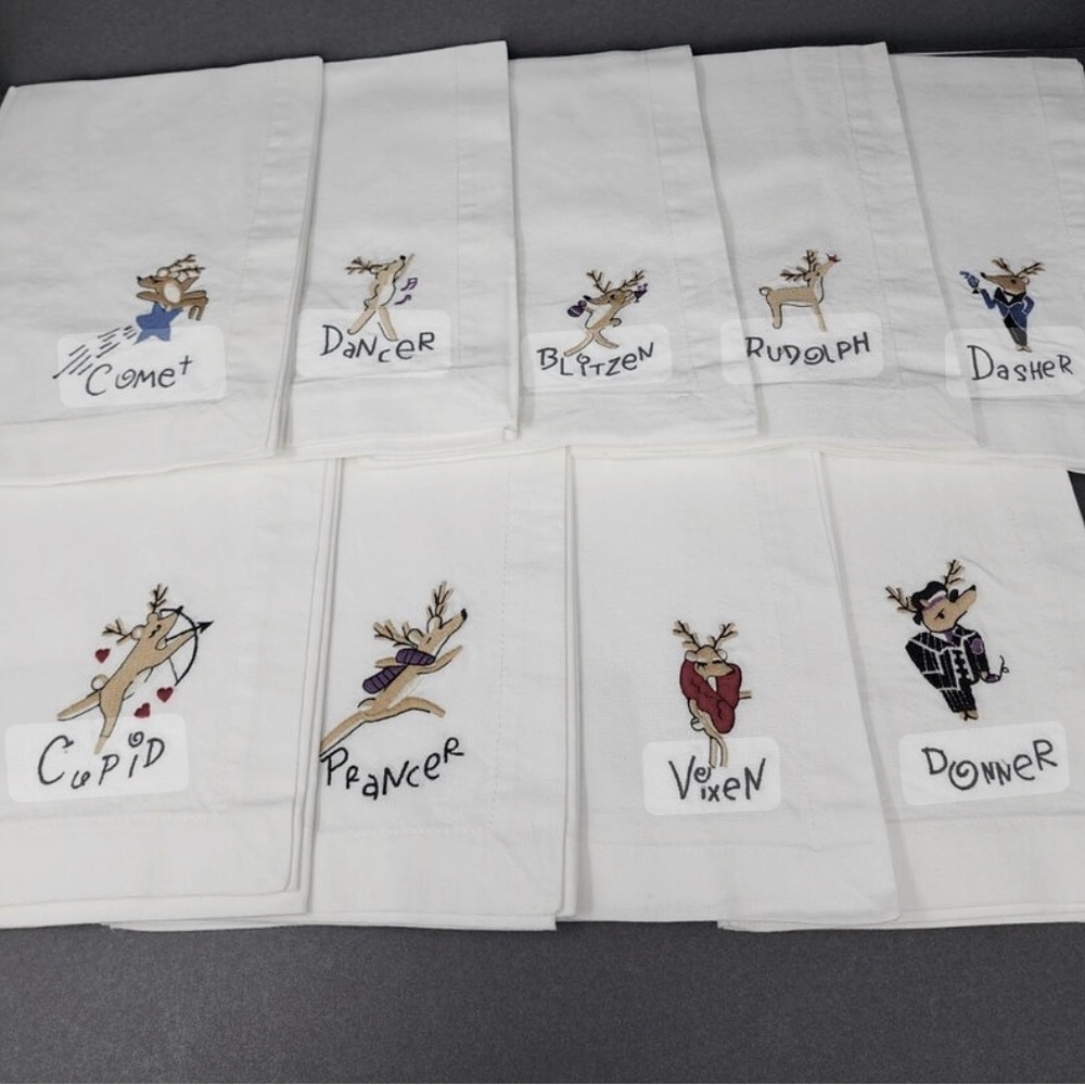 Pottery barn Christmas napkins New